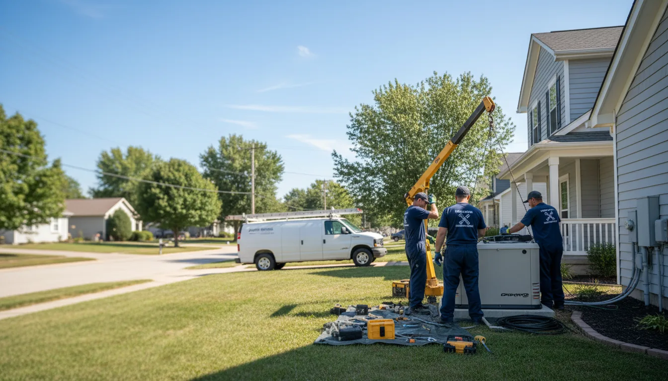 Generator Installation in Whitestown, IN near me